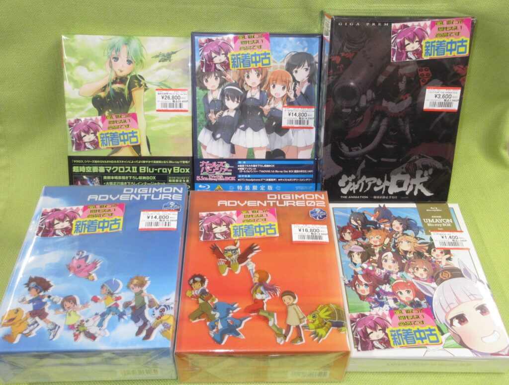 アニメBlu-ray＆DVD-BOX買取りました(◍•ᴗ•◍)♡ ✧*。