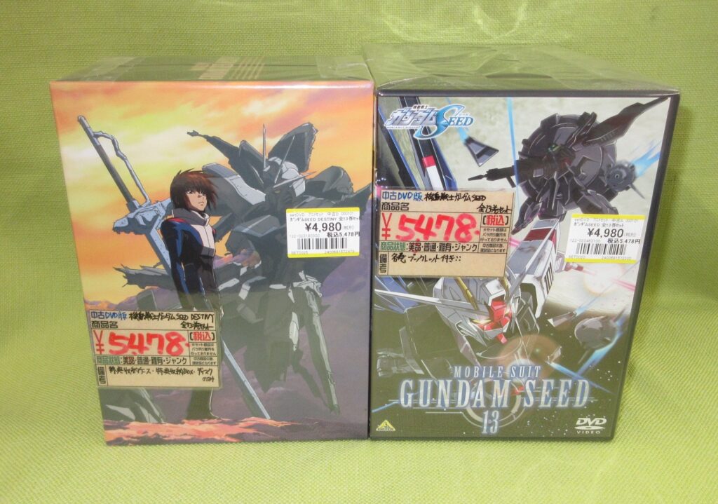 ガンダムアニメを買取りました(◍•ᴗ•◍)♡ ✧*。