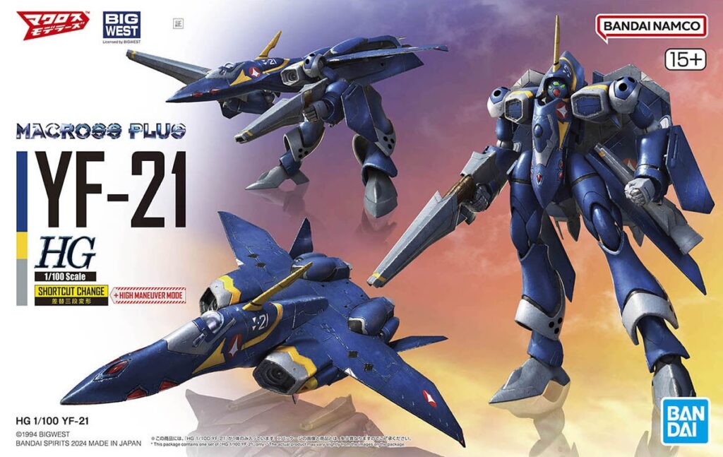 HG 1/100 YF-21