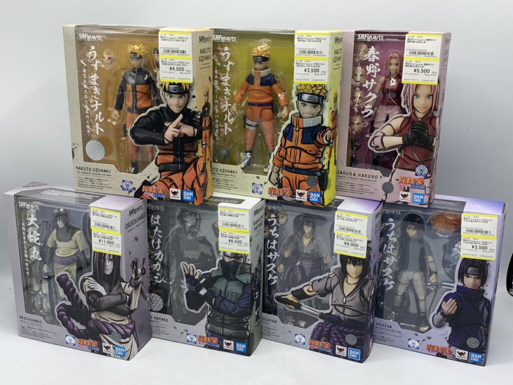 NARUTO各種S.H.Figuarts買取ました！