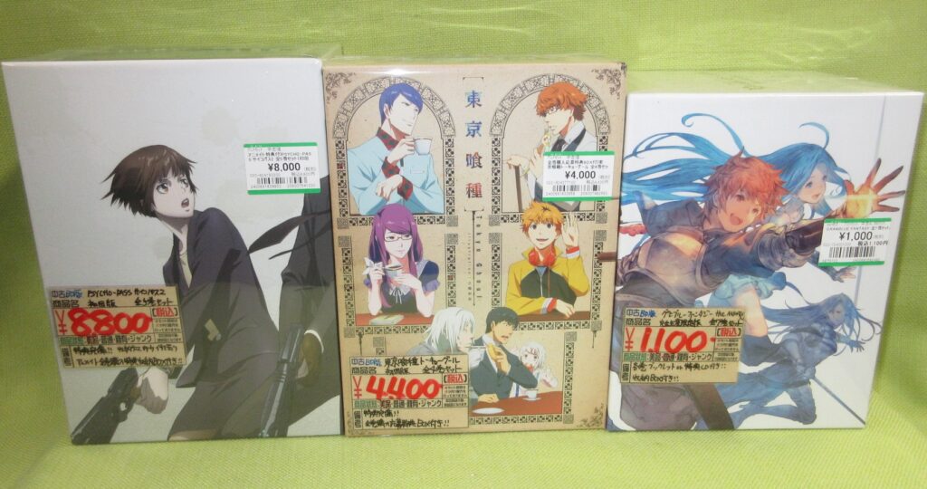 「アニメ全巻セット」等を買取りました(◍•ᴗ•◍)♡ ✧*。