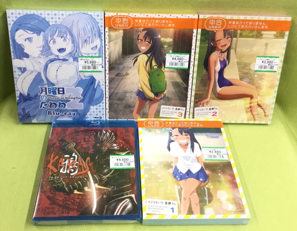 「アニメBlu-ray」買取りました(◍•ᴗ•◍)♡ ✧*。