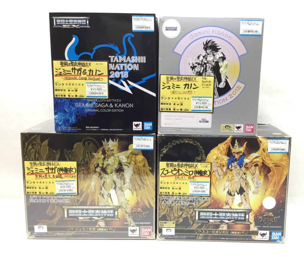 「聖闘士星矢」フィギュア買取りましたヽ(*´∇｀)ﾉ