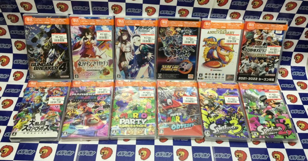 『Switch』ソフト買取りました(◍•ᴗ•◍)♡ ✧*。