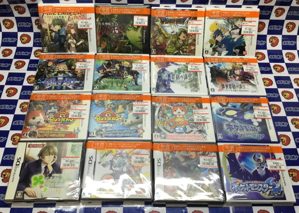 「3DS」＆「DS」ソフト買取りました(◍•ᴗ•◍)♡ ✧*。