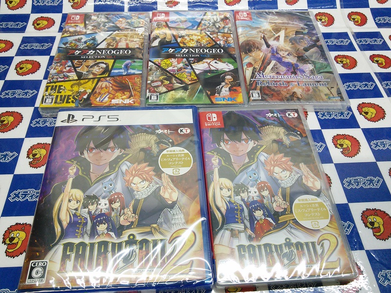 新作TVゲーム12月12日(木)発売!!(=ﾟωﾟ)ﾉ
