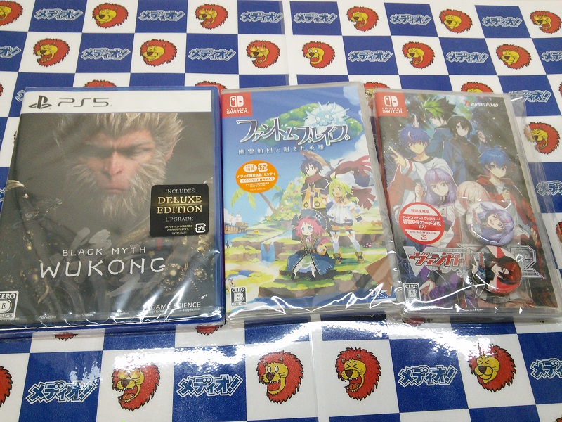 新作TVゲーム1月30日(木)発売!!(=ﾟωﾟ)ﾉ