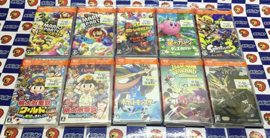 『Switch』ソフト買取りました(◍•ᴗ•◍)♡ ✧*。