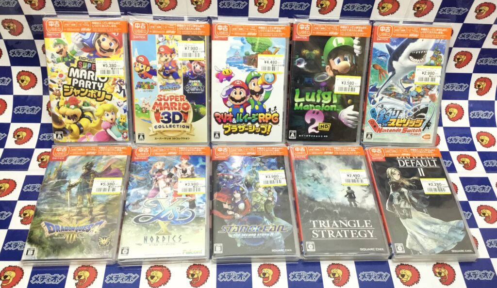 『Switch』ソフト買取りました(◍•ᴗ•◍)♡ ✧*。