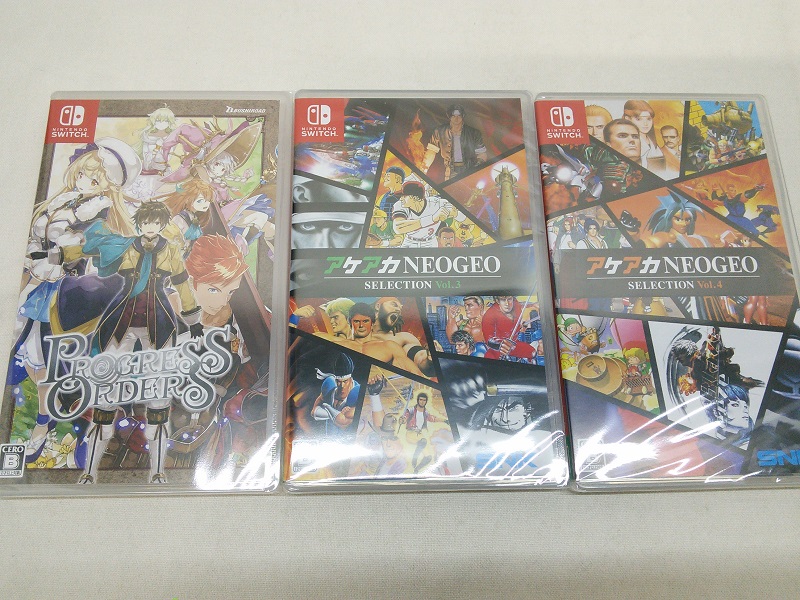 新作TVゲーム4月10日(木)発売!!