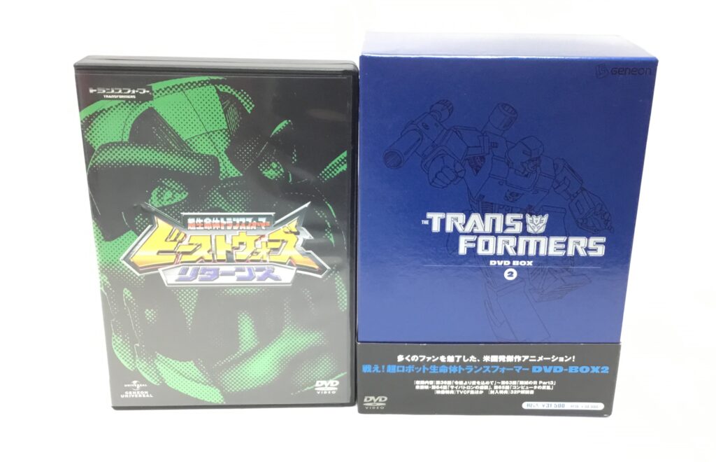 トランスフォーマーシリーズのアニメDVD入荷しました！