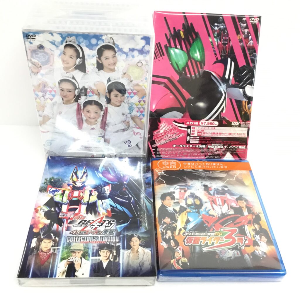 特撮BD＆DVDを買取りました！！