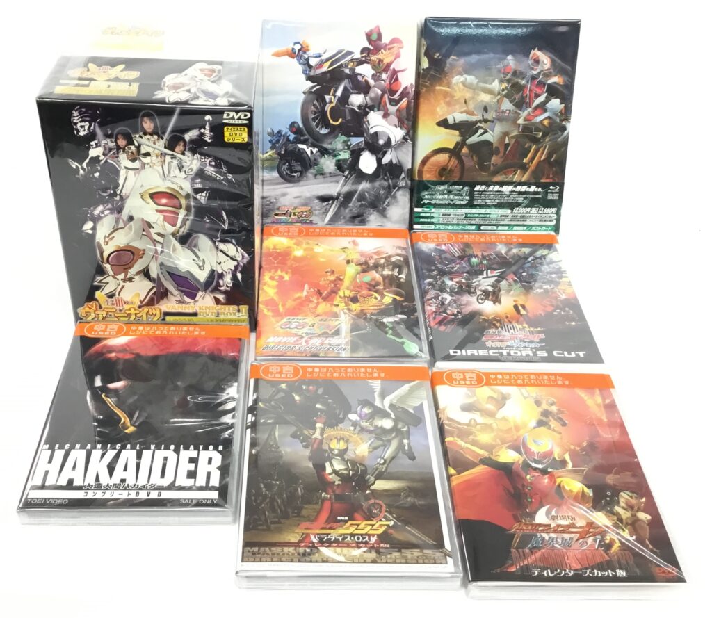 特撮BD＆DVDを買取りました！！