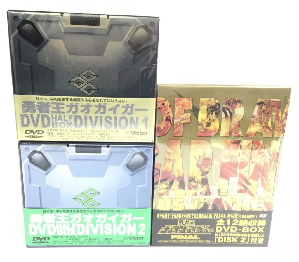 ロボットアニメ買い取りました！！