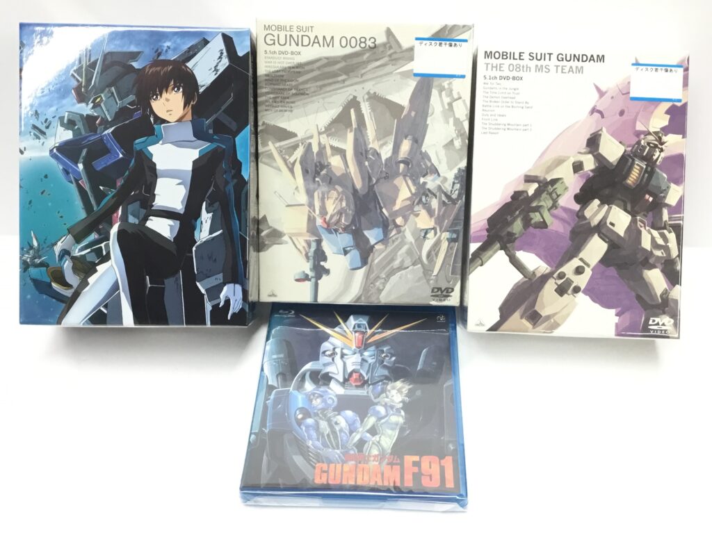 ガンダムアニメ買取りました！！
