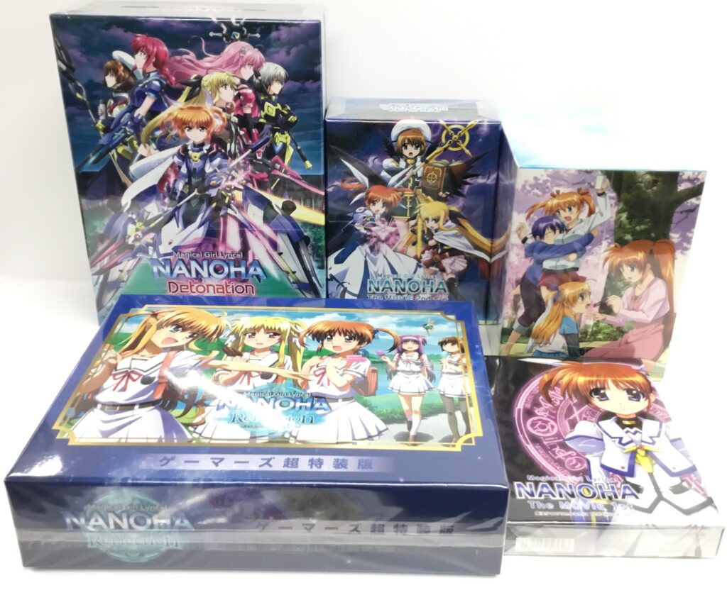 魔法少女リリカルなのはシリーズのアニメを買取りました！！