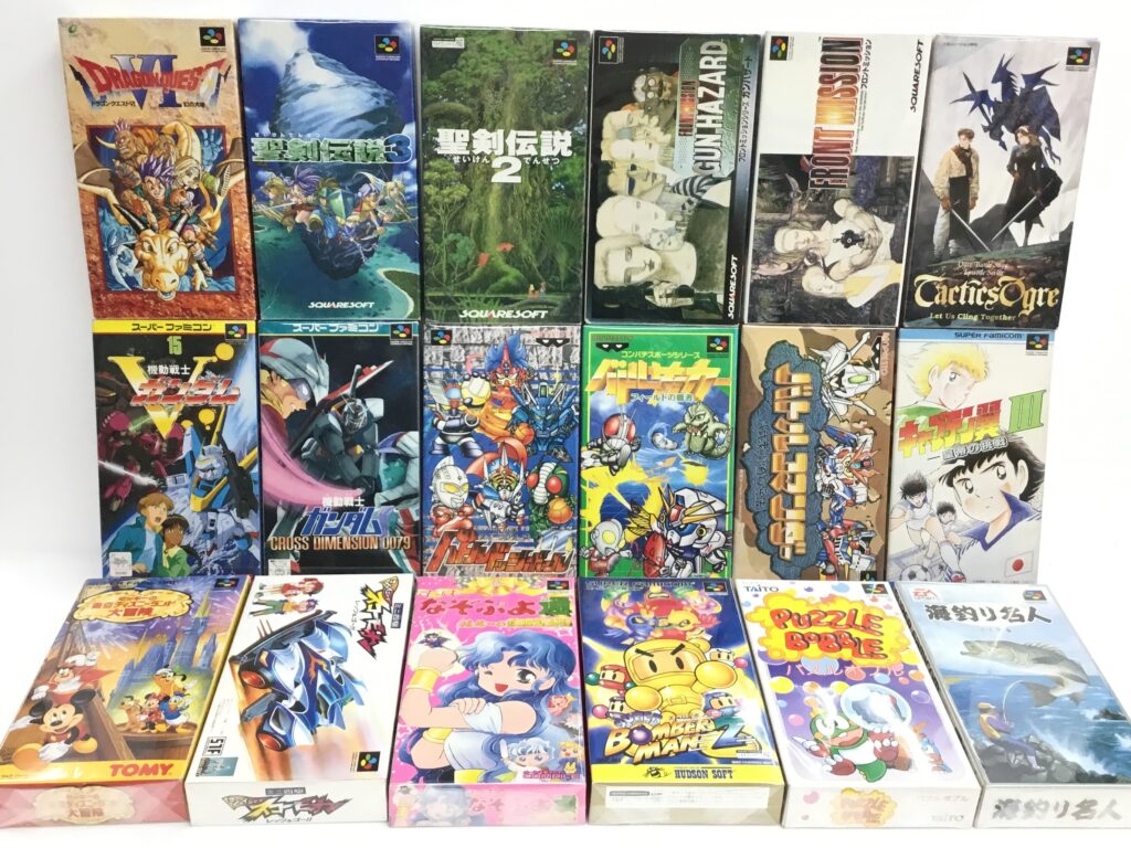 レトロゲーム買い取りました！！
