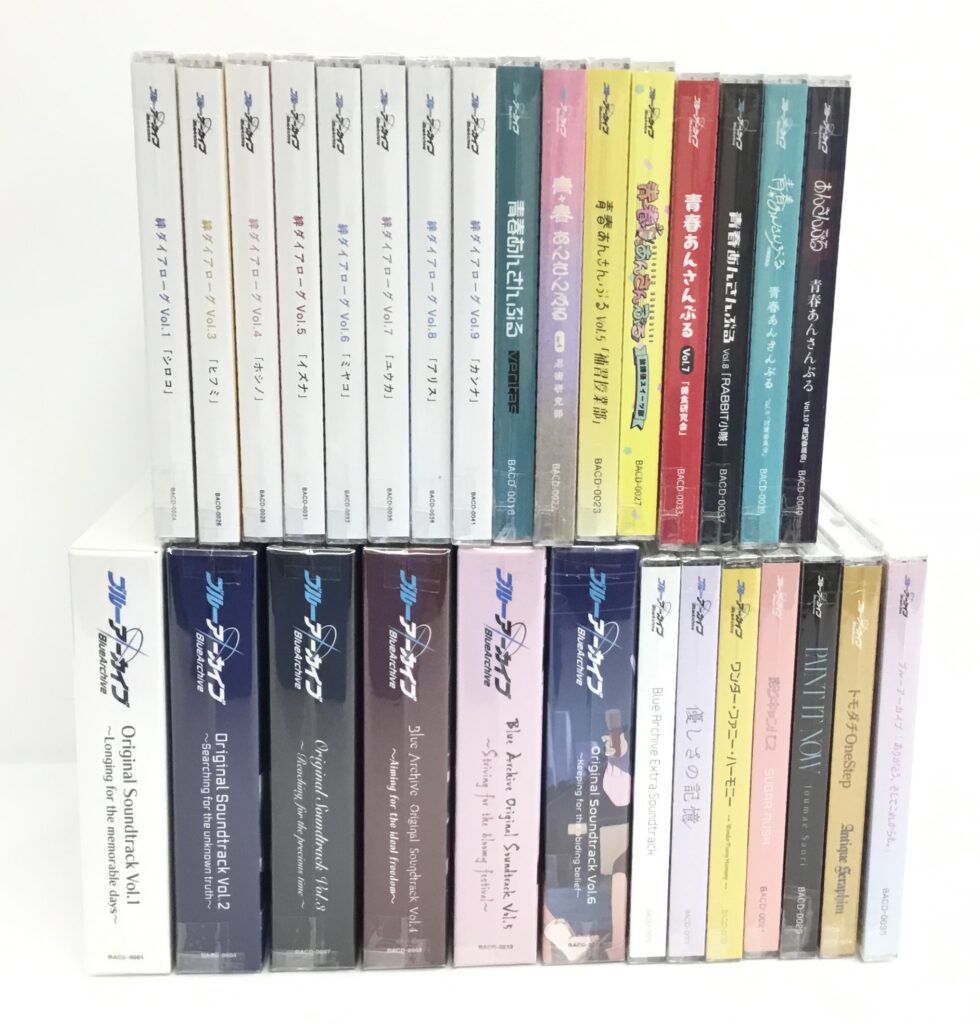 ブルーアーカイブ関連CDを買取りました！