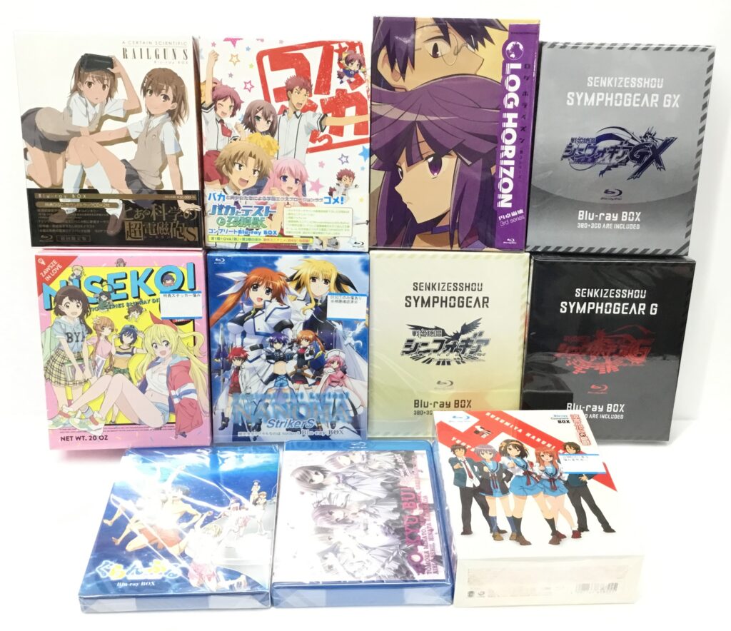 アニメBD-BOX大量に買取りました！！