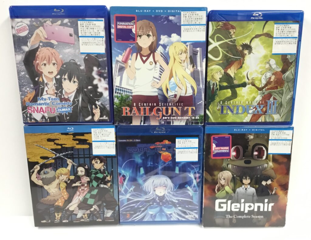 「海外版アニメBD(Import)」買取りました！！