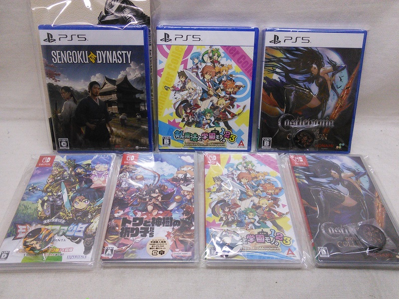 新作TVゲーム9月18日(木)/19日(金)発売!!