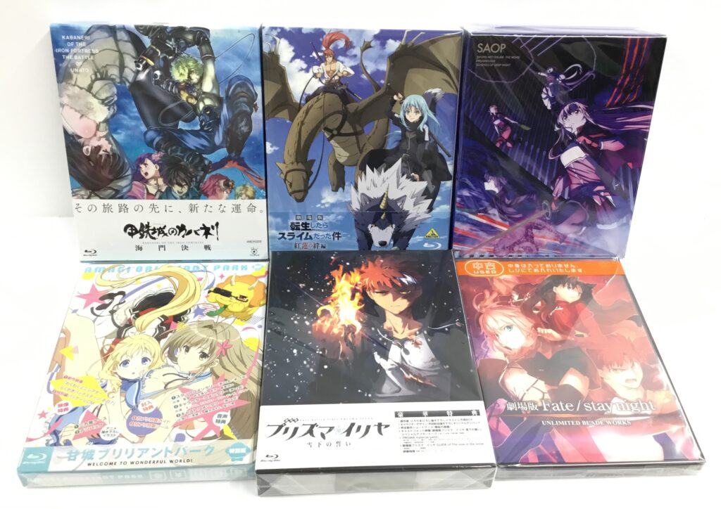 劇場版アニメ＆OVA等を買取りました！！