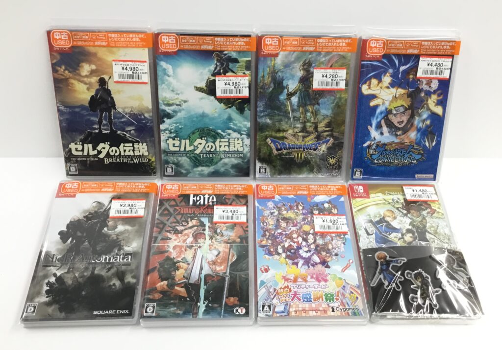 Switch ソフト買取りました！！