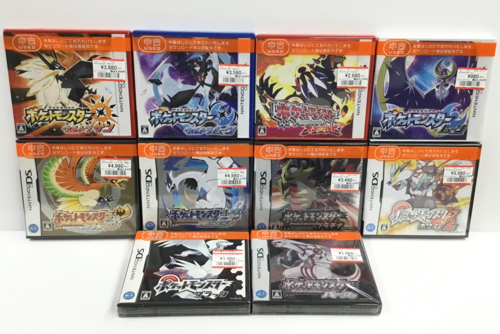 ニンテンドー3DS＆DSソフトを買取りました！！