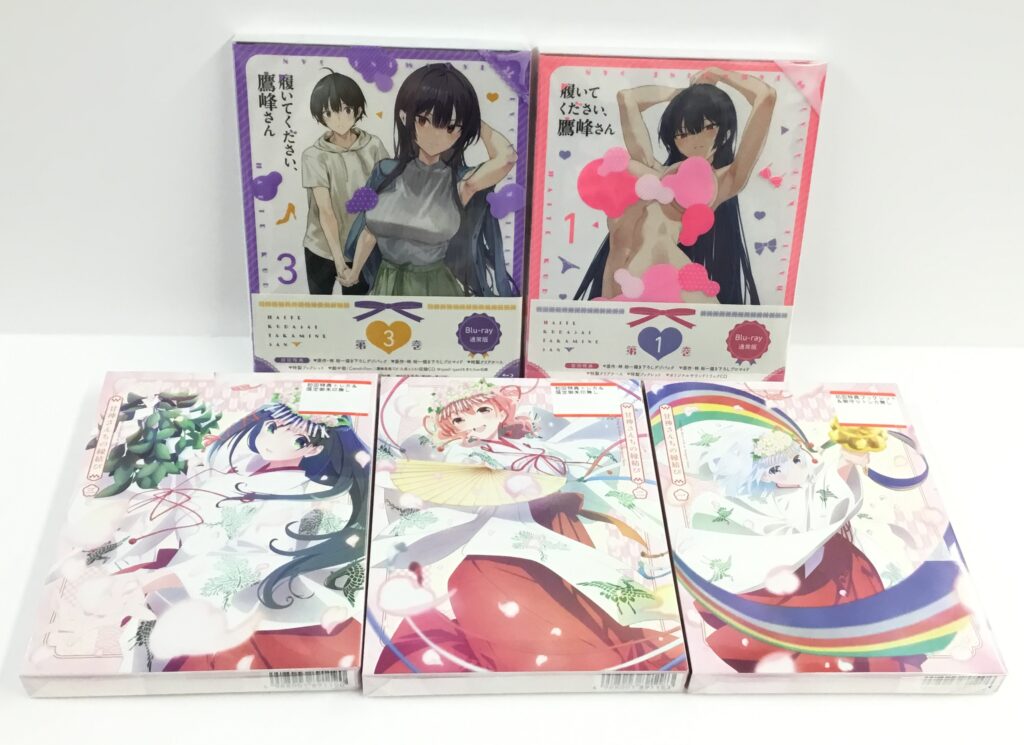 比較的新しめなアニメを買取りました！！