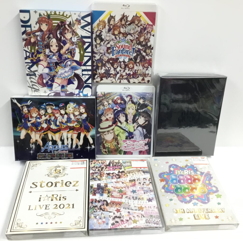声優＆アニメイベントLIVE系BD＆DVDを買取りました！！