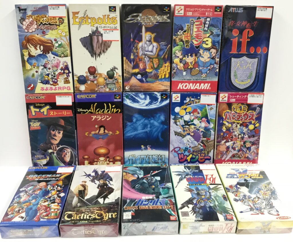 レトロゲームいろいろ買取ました！！