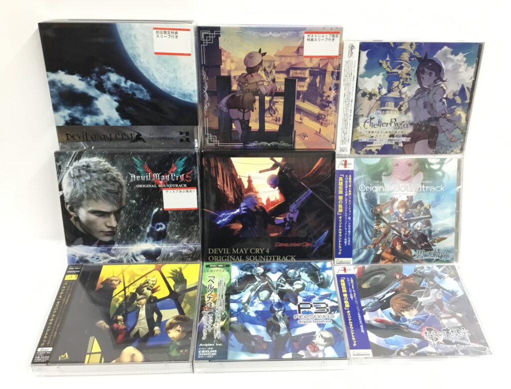 ゲームサントラCD買取りました！！