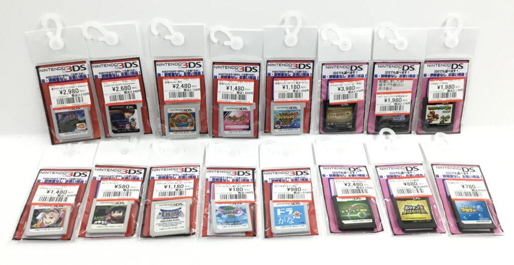 ニンテンドー3DS＆DSソフトを買取りました！！