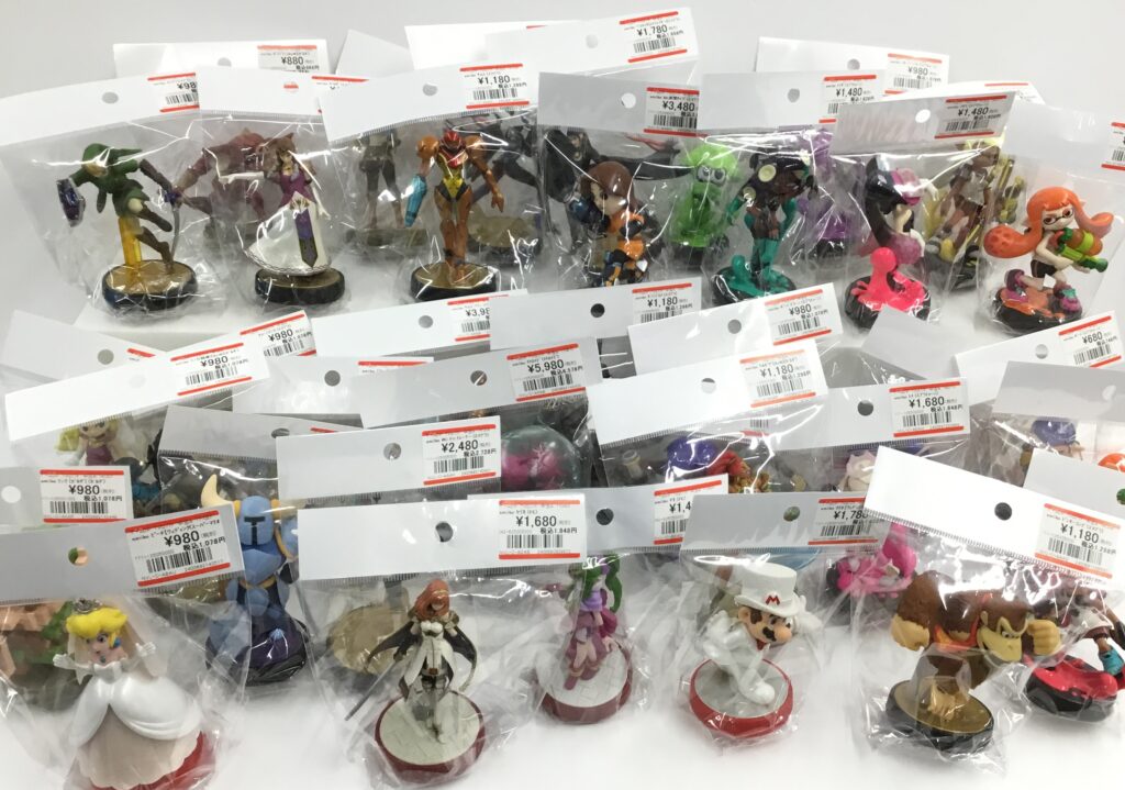 amiiboを大量に買取りました！！