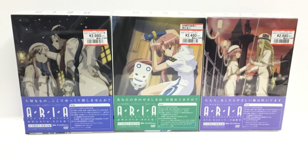アニメDVD-BOX買取りました！！