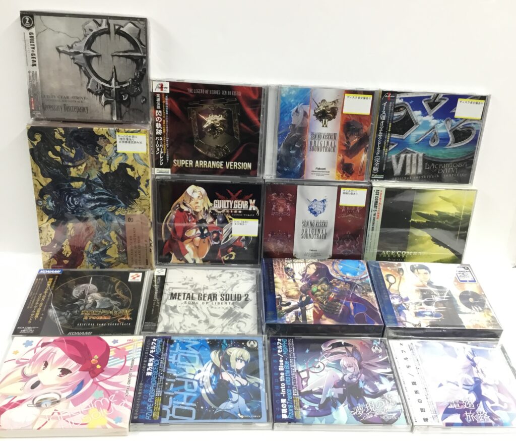 ゲームサントラCD買取りました！！