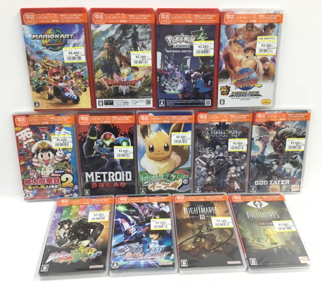 Switchソフト買取りました！！