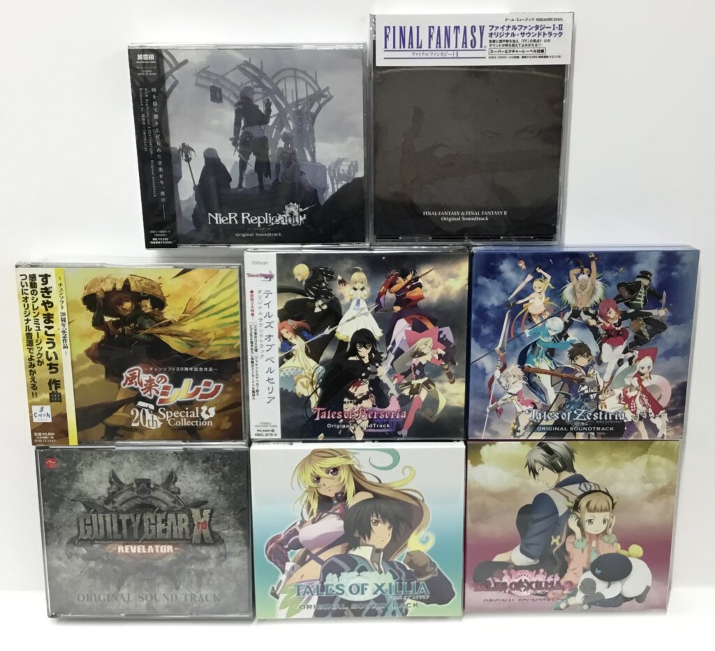 ゲームサントラCD買取りました！！