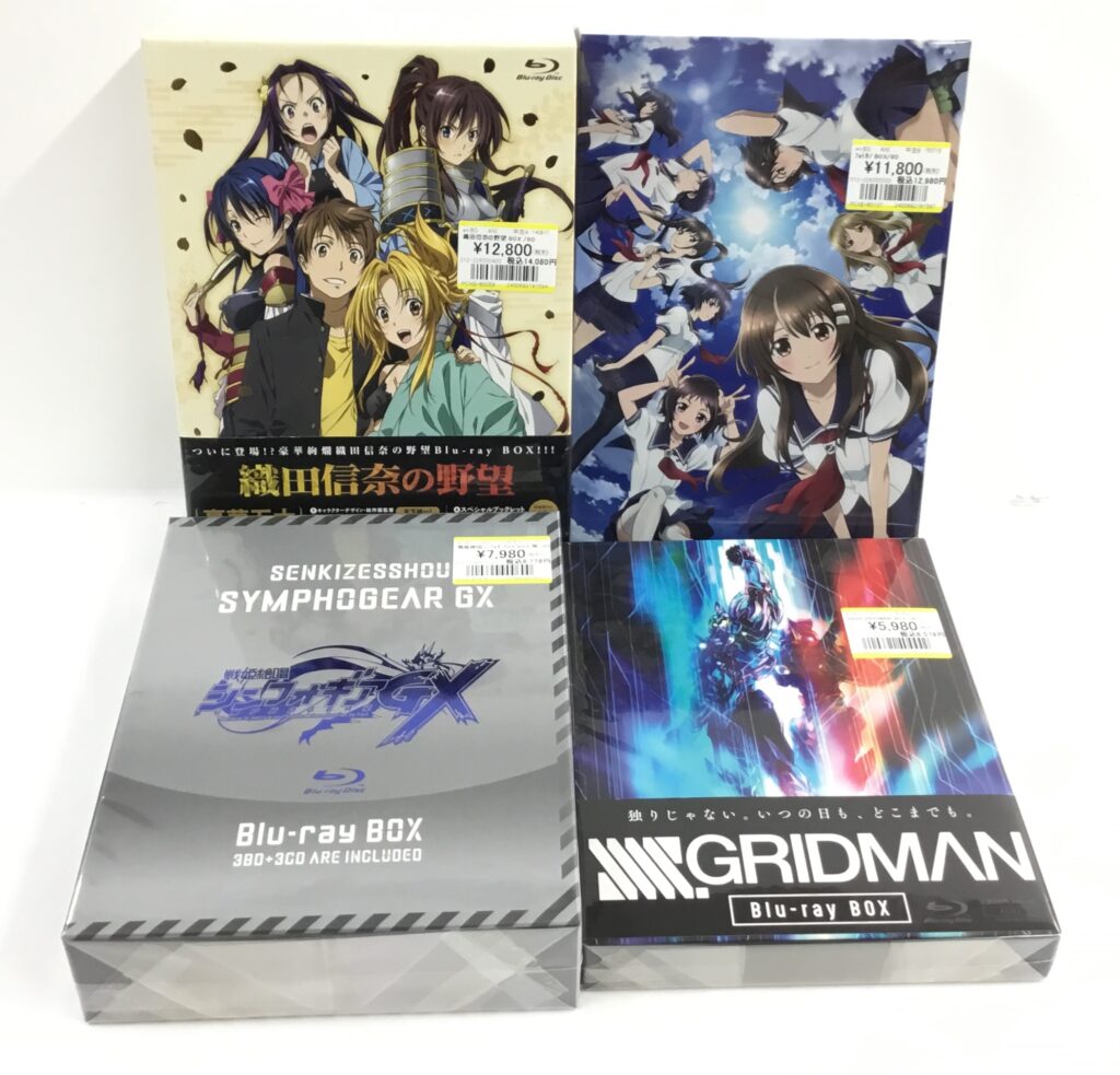 アニメBlu-ray BOXを買取りました!!