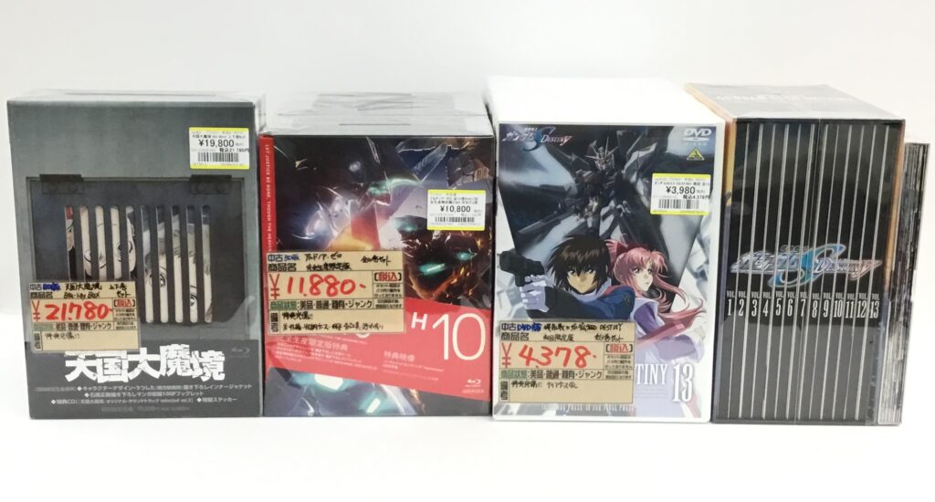アニメBD＆DVD全巻セット買取りました!!