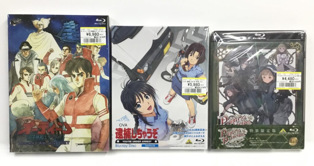1月末発売新作アニメBD買取りました!!