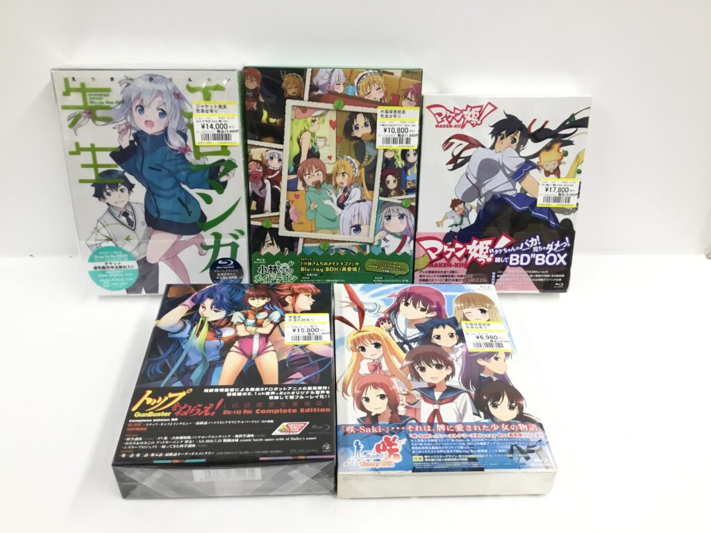 アニメBD-BOXを買取りました!!