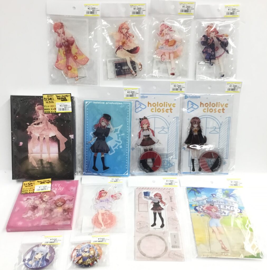 ホロライブ＆にじさんじ＆Vtuber関連CD＆グッズ買取りました!!