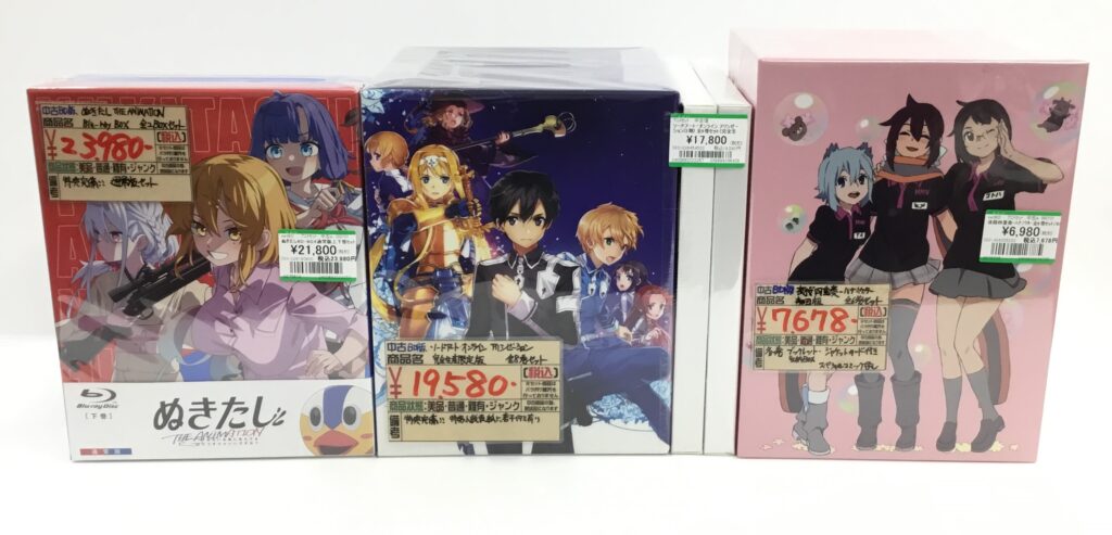 アニメBD全巻セット買取りました!!