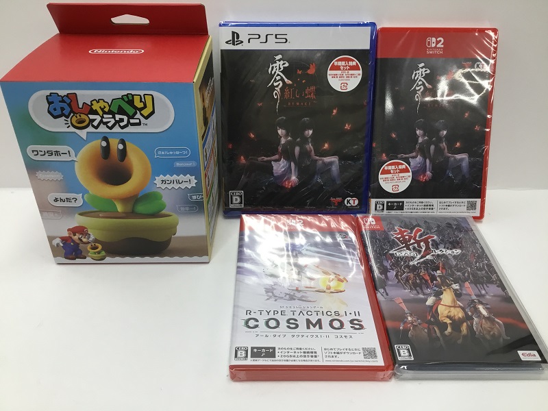 新作TVゲーム3月12日(木)発売!!