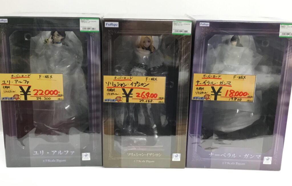 オーバーロード関連フィギュア買取りました！！