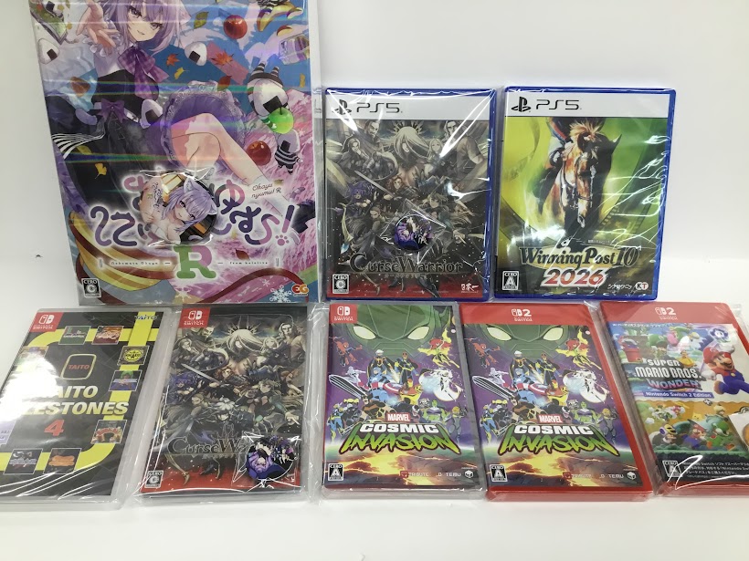 新作TVゲーム3月26日(木)発売!!