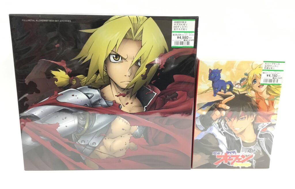 アニメDVD-BOX買取りました!!