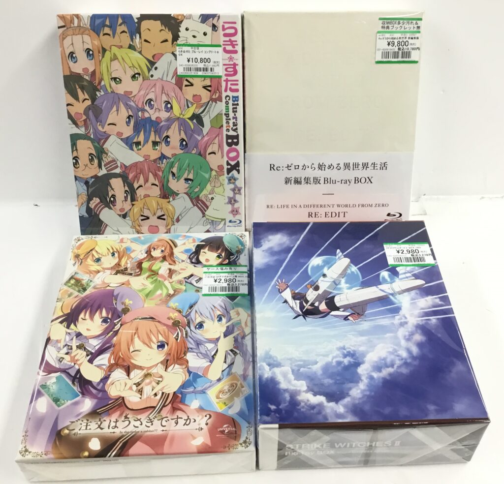 アニメBD-BOX買取りました!!