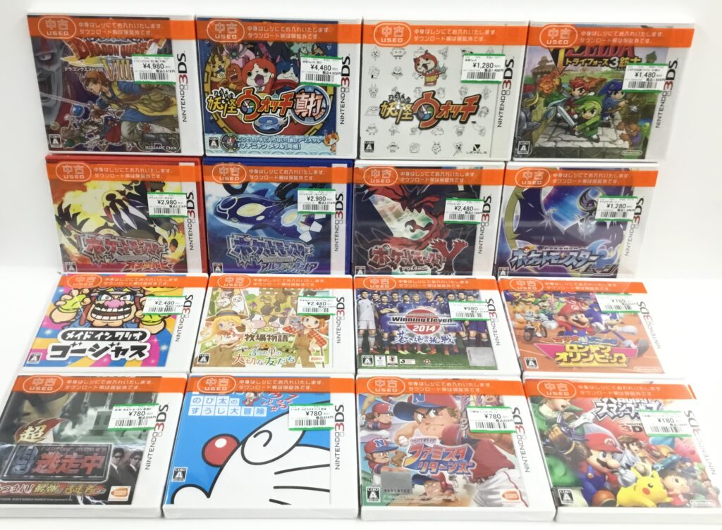 レトロゲーム買取りました!!